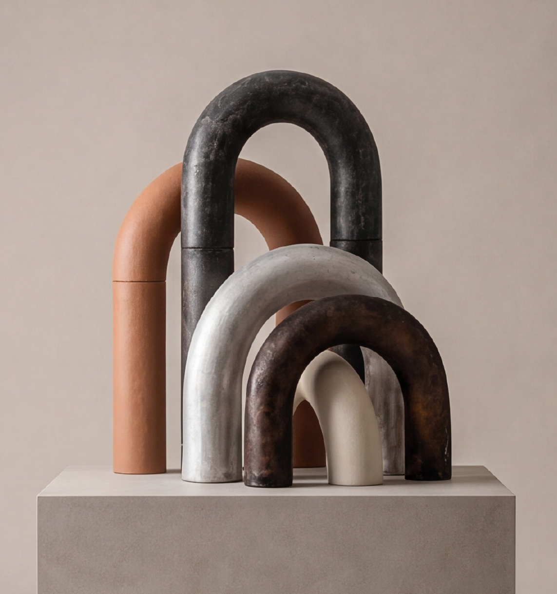 MULTI METAL SCULPTURE