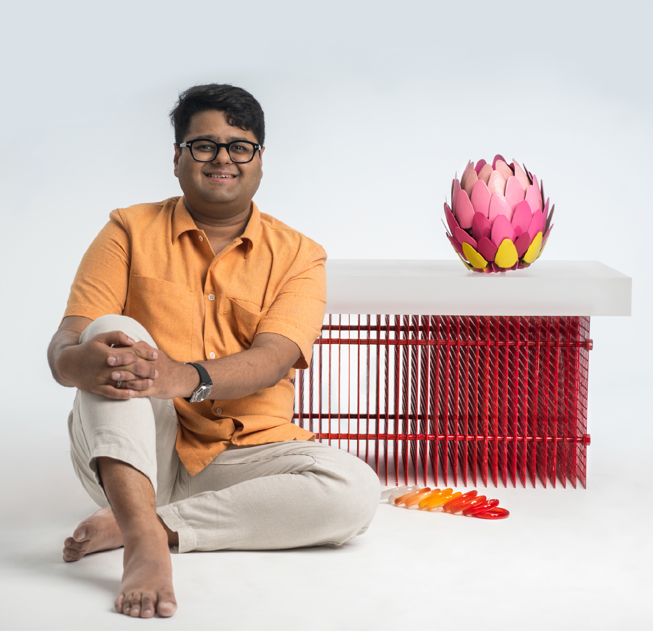 Artist Dhruv Agarwwal’s imagination scales Channapatna beads into larger art pieces