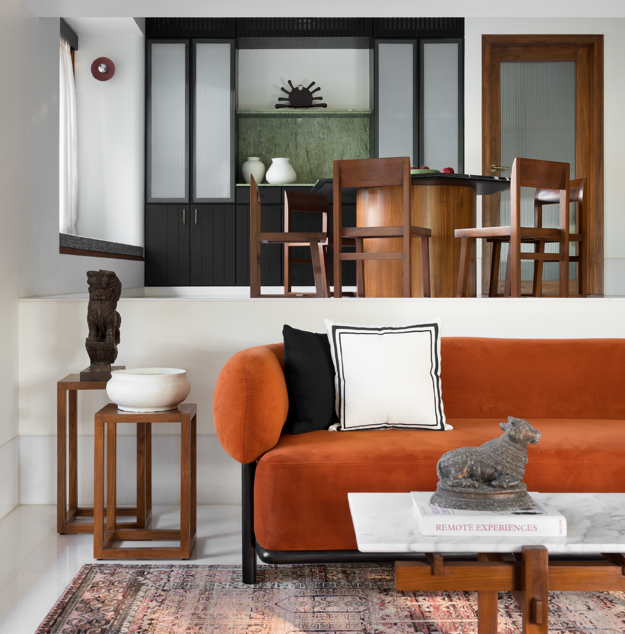 This minimalist, airy home in Mumbai by Studio Mahek Lalan is a masterclass in restraint