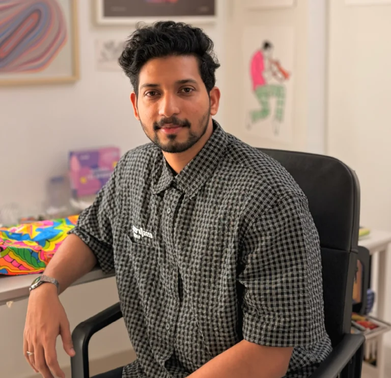Illustrator Muhammed Sajid uses colour to build his visually evocative world of illustrations