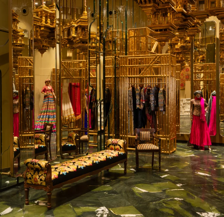 Abu Jani and Sandeep Khosla’s new flagship store Mubarak Baug is a monument of maximalism