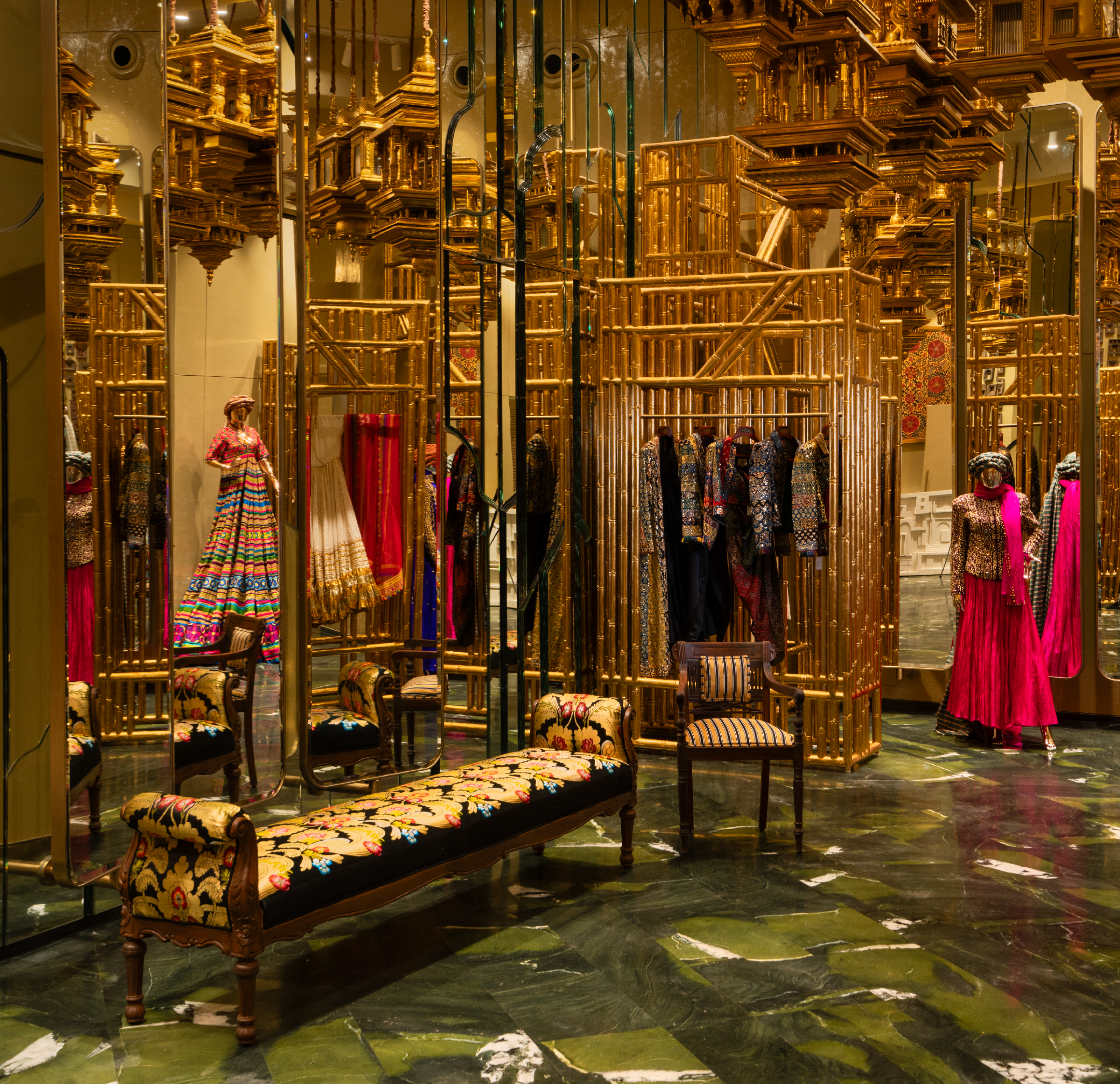 Abu Jani and Sandeep Khosla’s new flagship store Mubarak Baug is a monument of maximalism