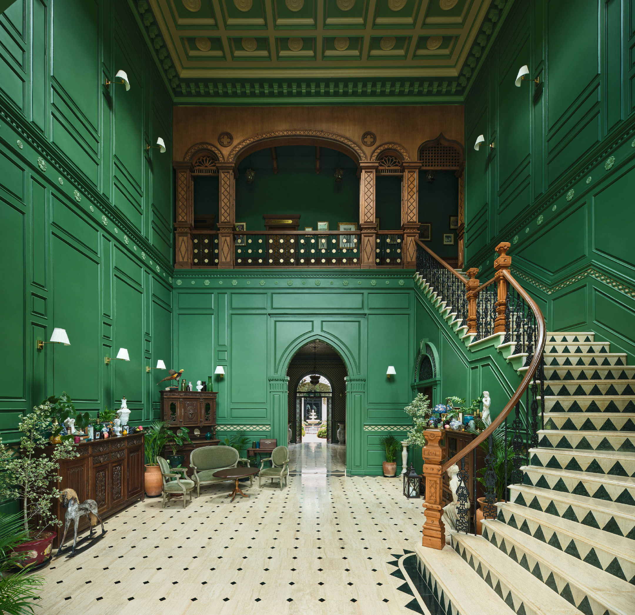 Maison Mystique, a hotel hidden in the woodlands of Khao Yai where lantern-lit halls, a dark green library and gardens unfold like chapters